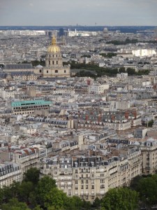 View from the Eiffel Tower  © KETMALA’S KITCHEN 2012-13