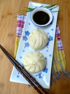 Spinach Bao Bun © KETMALA’S KITCHEN 2012-13
