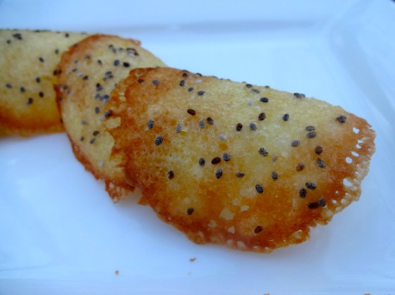 Orange Chia Seeds Tuiles © KETMALA’S KITCHEN 2012-13 