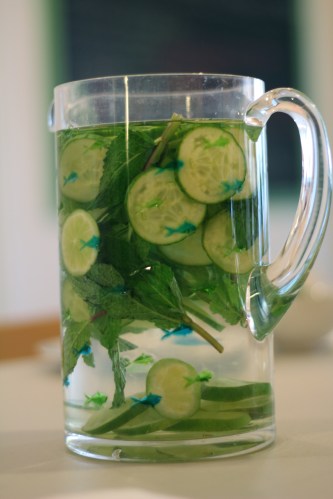 Cucumber Lime Mint Spa Water © KETMALA’S KITCHEN 2012-13 