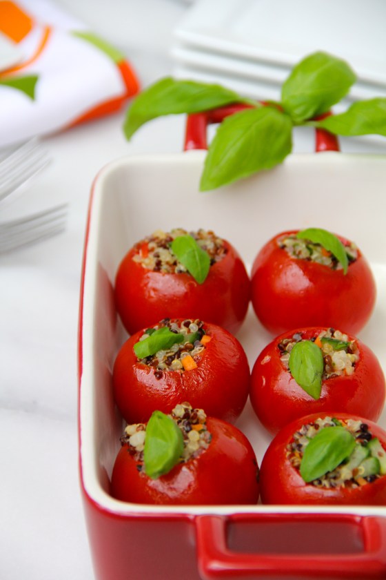 Stuffed Tomatoes with Quinoa © KETMALA’S KITCHEN 2012-13 