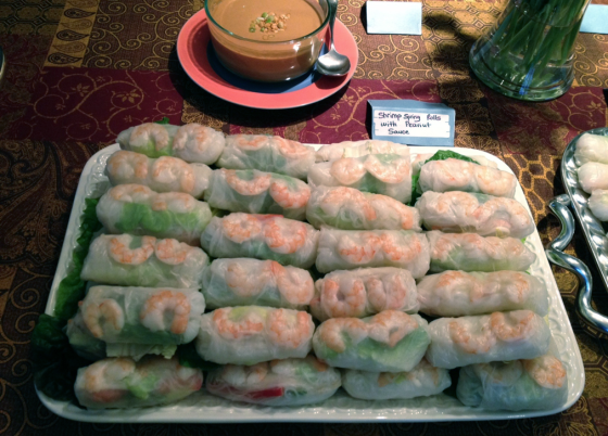 Susanne's Spring Rolls - Photo Courtesy of Susanne R. 