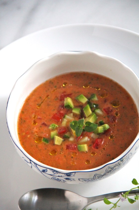 Sun Kissed Gazpacho © KETMALA’S KITCHEN 2012-13 