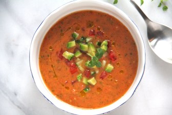 Sun Kissed Gazpacho © KETMALA’S KITCHEN 2012-13 