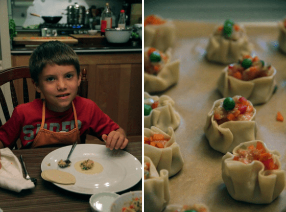 Asian Dumpling Kid's Class © KETMALA’S KITCHEN 2014