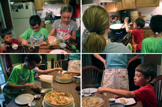 Asian Dumpling Kid's Class © KETMALA’S KITCHEN 2014