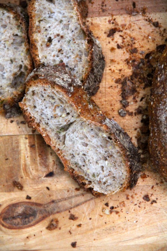 Herbs Multigrain Mîche at Everyday Artisan Bread Class © KETMALA’S KITCHEN 2014