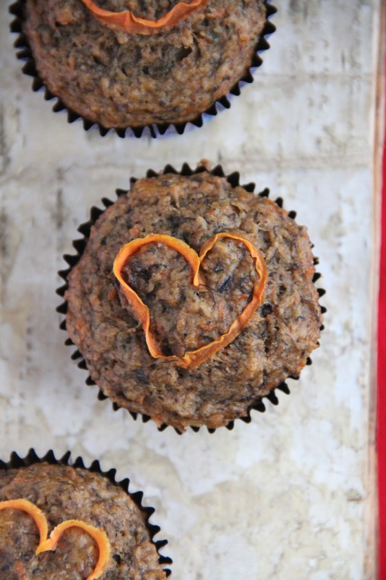 Carrot Flaxseed Muffins (V) © KETMALA’S KITCHEN 2014