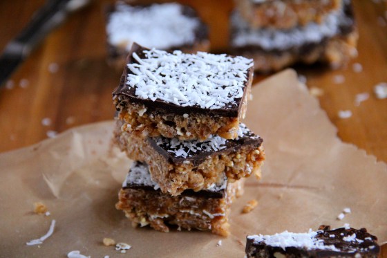 Chocolate Almond Brown Rice Treats © KETMALA’S KITCHEN 2014 